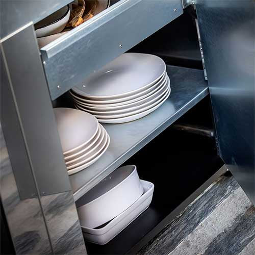 Etagère MODULO Latérale Noir - ENO ambiance