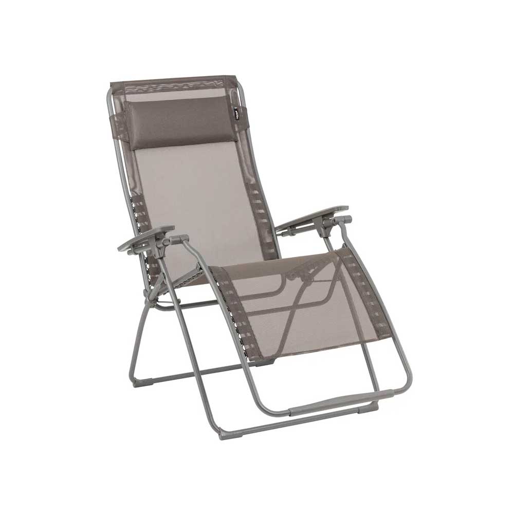 Fauteuil Relax Zéro Gravité Futura XL Batyline LAFUMA marron graphite