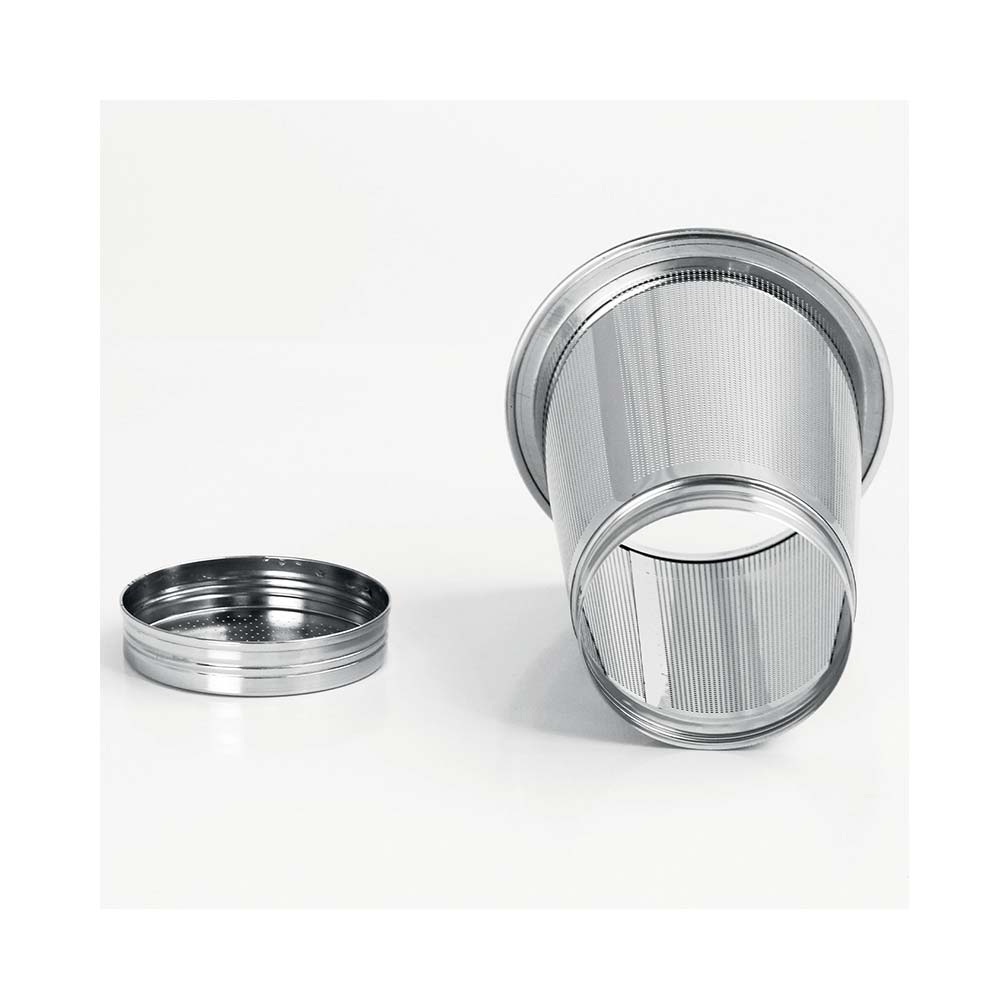Filtre à thé infuseur dévissable inox - CRISTEL maillage fin