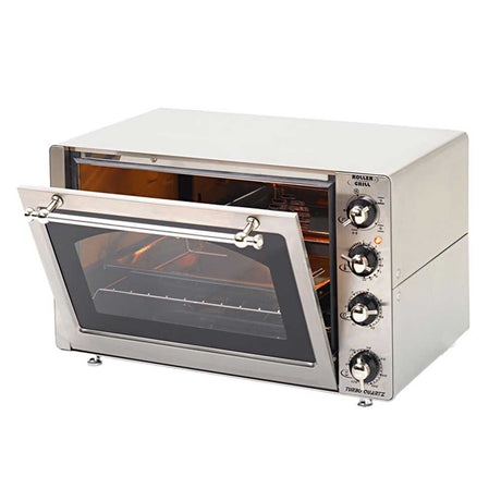 Four professionnel multifonction TQ avec programmateur de cuisson inox - ROLLER GRILL