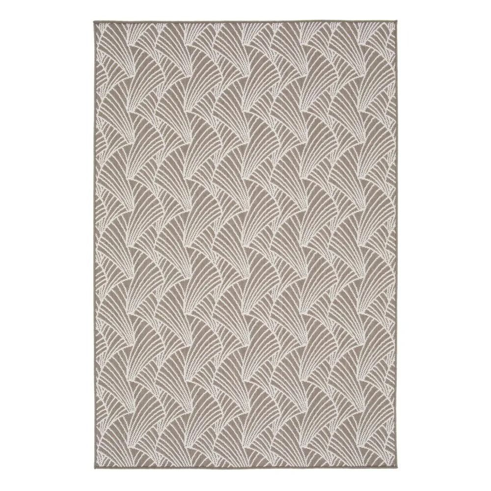 grand tapis Lafuma beige sur fond blanc