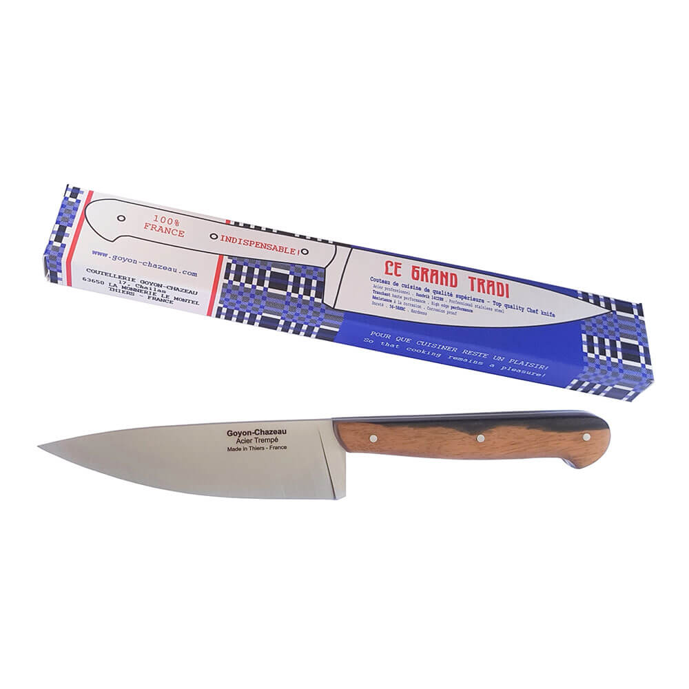 Couteau de Chef GRAND TRADI Ebène - GOYON-CHAZEAU
