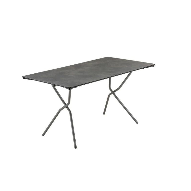 Table de jardin pliante Balcony 140 Lafuma gris titane