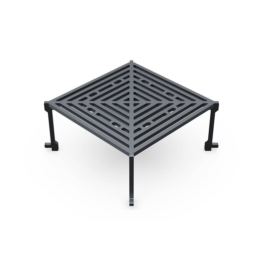 Pack Printemps Brasero Auvergnat Carré CORTEN - GRILL CHIC