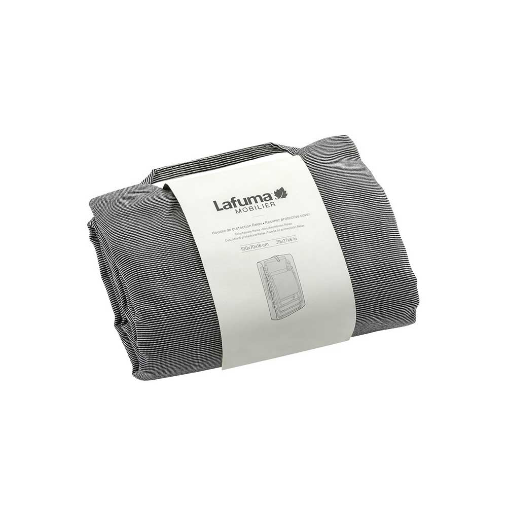 Housse de transport avec poignées - Ensemble Balcony II - LAFUMA anthracite rayure