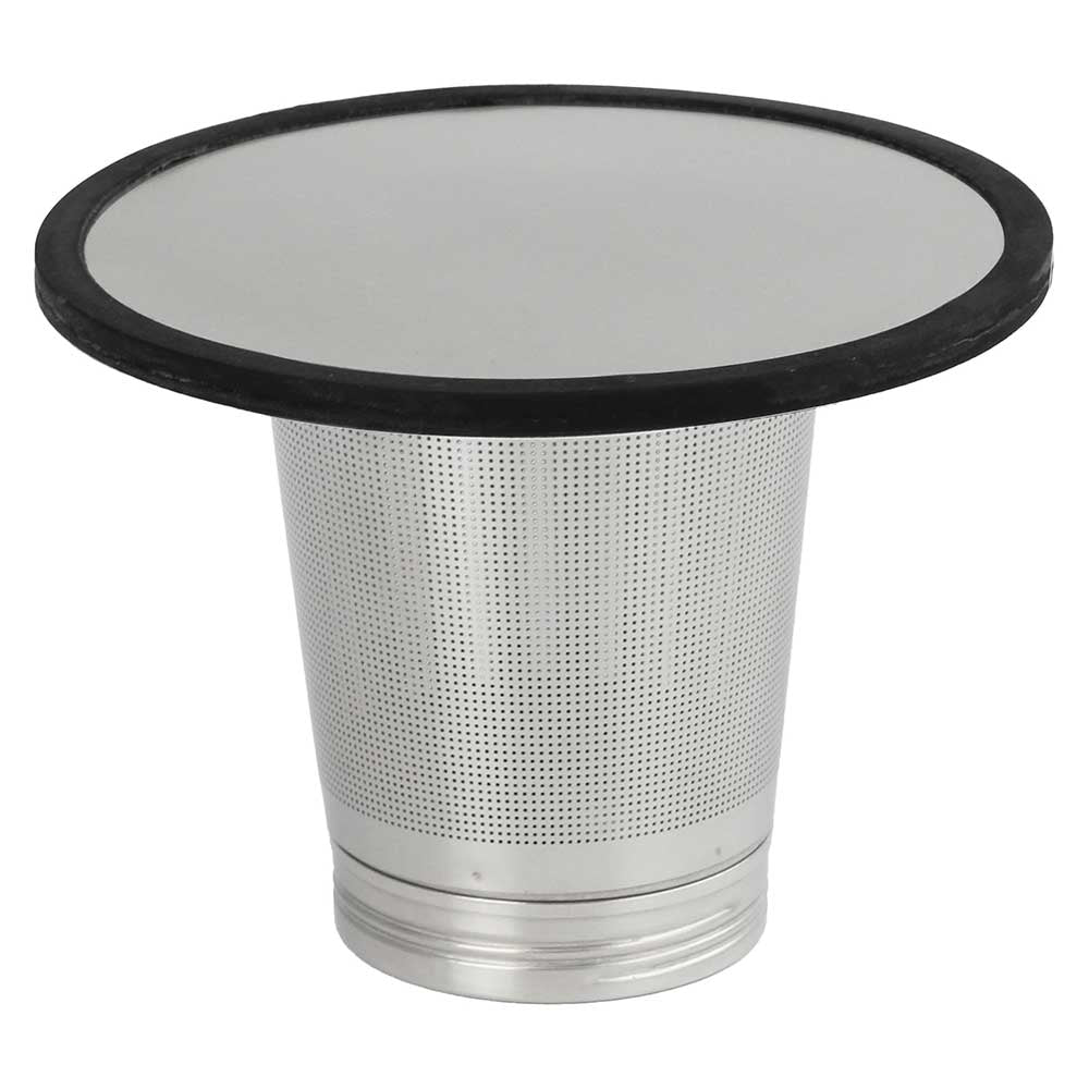 Filtre à thé universel - CRISTEL couvercle et fond dévissable