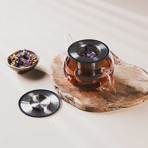 Filtre à thé universel - CRISTEL facile à nettoyer, passe au lave-vaisselle