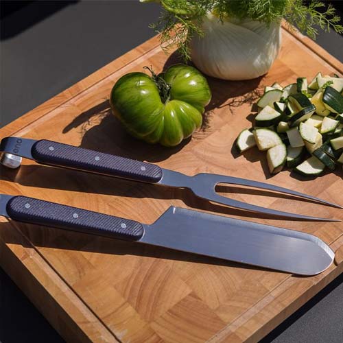 Kit de découpe - ENO en inox, un couteau et une fourchette