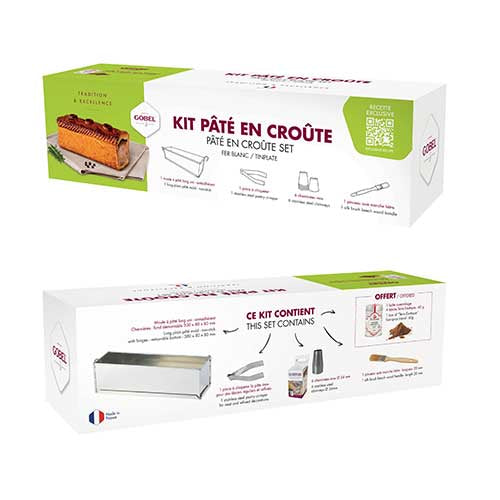 Kit Pâté en croûte fer blanc Gobel offre