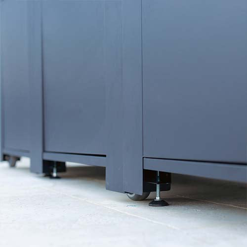 Kit 2 Pieds réglables pour Meuble de Cuisine MODULO 80 - ENO pour régler la hauteur de vos meubles