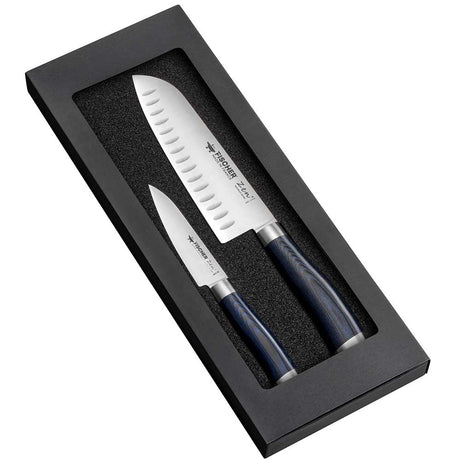 Kit couteaux Office et Santoku - ZEN - FISCHER