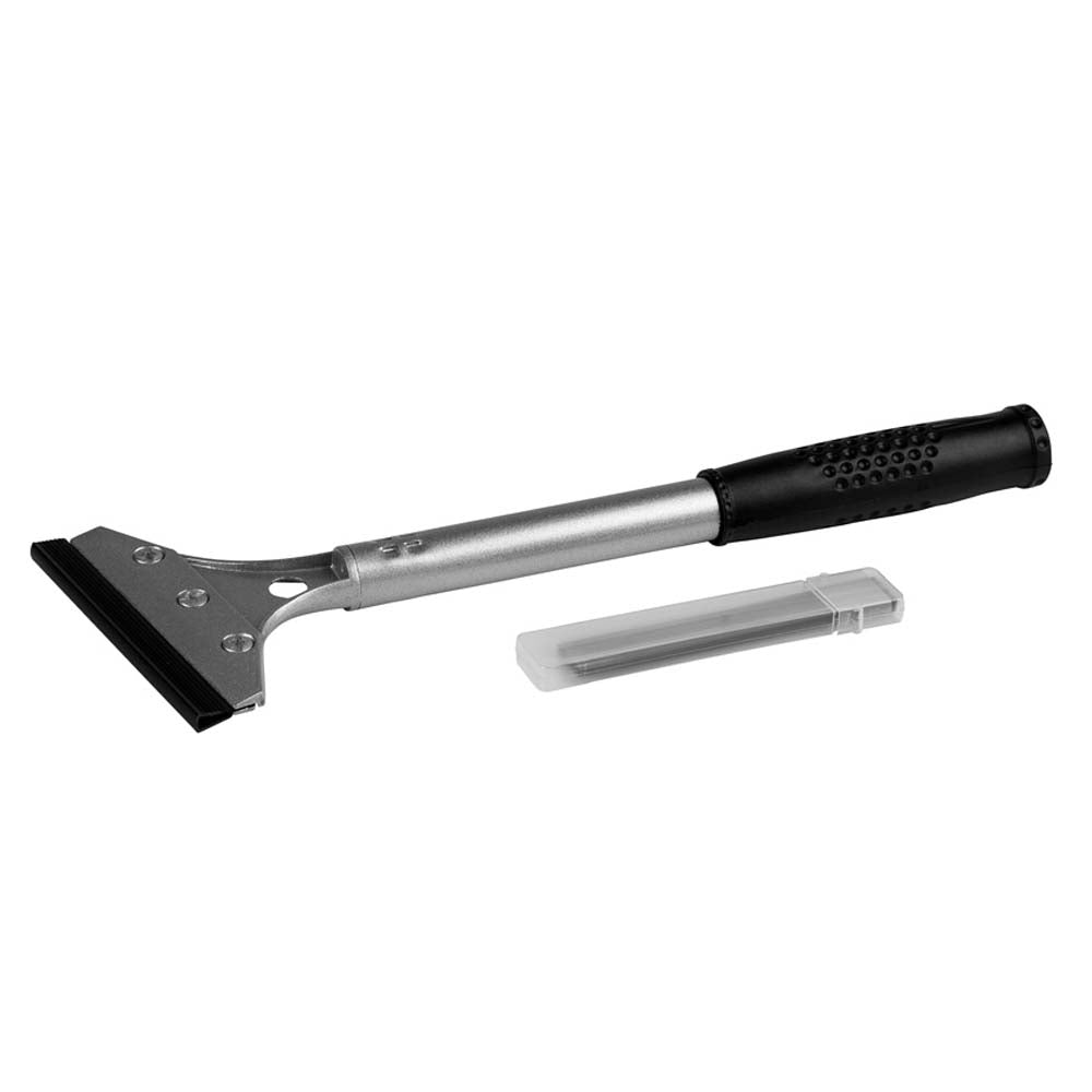 Kit nettoyage plancha grattoir manche et 10 lames inox - MATFER