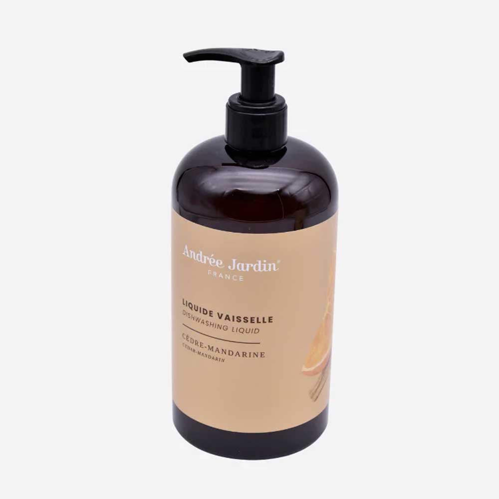Liquide Vaisselle Ambre 500ml - ANDREE JARDIN Cèdre Mandarine