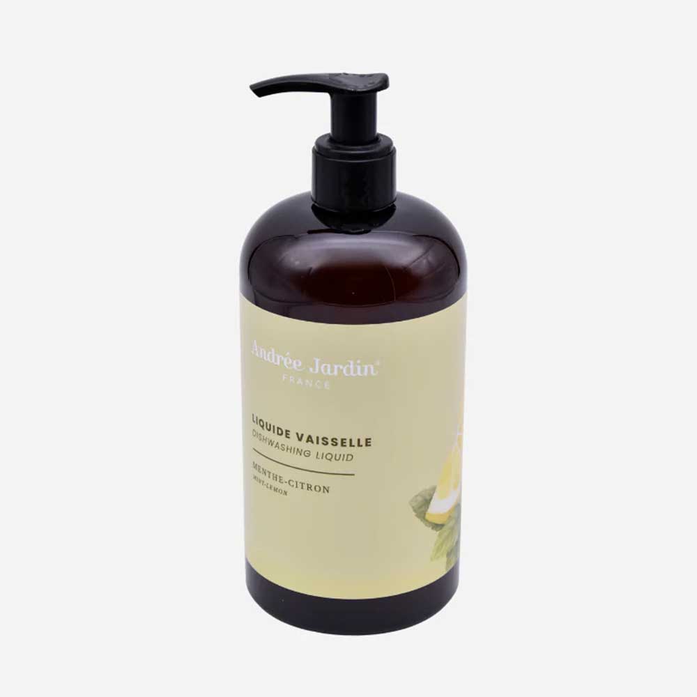 Liquide Vaisselle Ambre 500ml - ANDREE JARDIN Menthe Citron