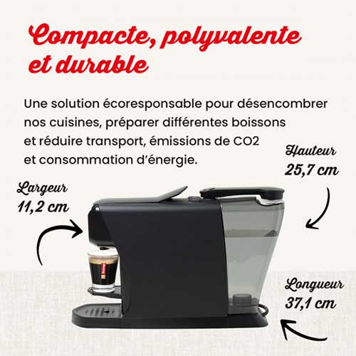 machine à café DUO expresso et filtre MALONGO en promo