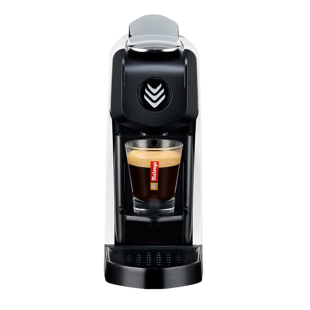 Machine à café EOH - Blanc brillant - MALONGO dosette