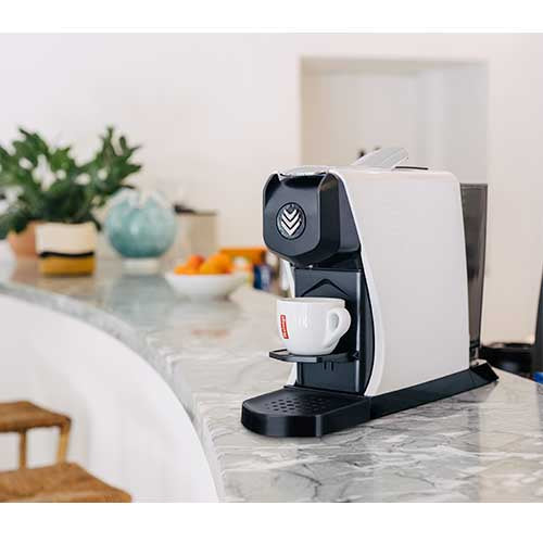 Machine à café EOH - Blanc brillant - MALONGO origine france garantie