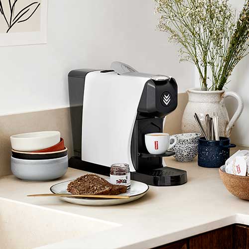 Machine à café EOH - Blanc brillant - MALONGO équitable café papier