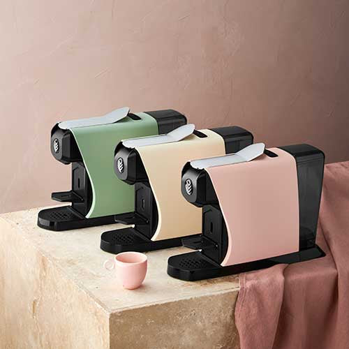 Machine à café EOH - Vert pastel tilleul - MALONGO capsule