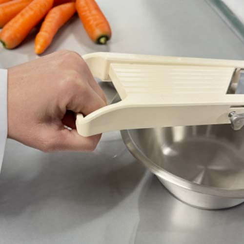 Mandoline japonaise premium - 65 mm - LOUIS TELLIER tranches fruits et légumes