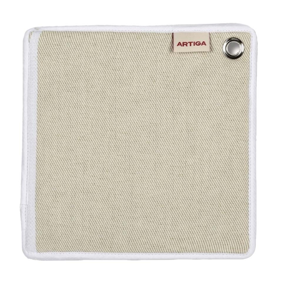 Manique CORDA Blanc - ARTIGA tissu lin et coton