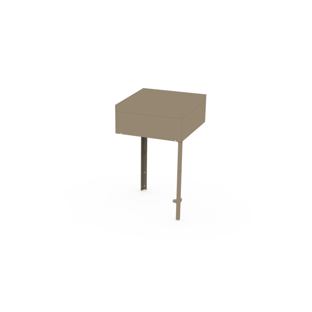 Angle cuisine extérieure Taupe - LE MARQUIER