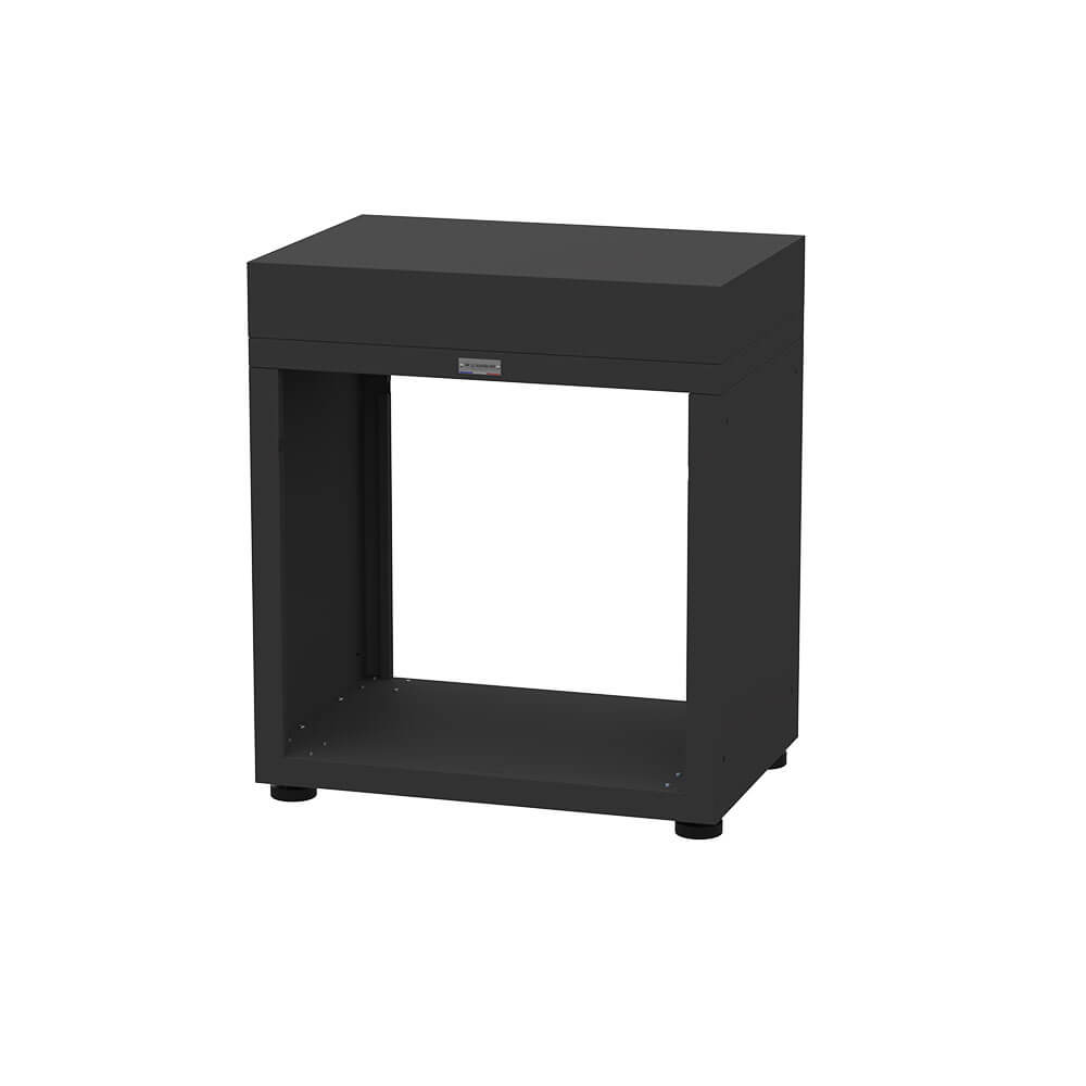 Meuble Ouvert 80 x 55 cm Noir - LE MARQUIER