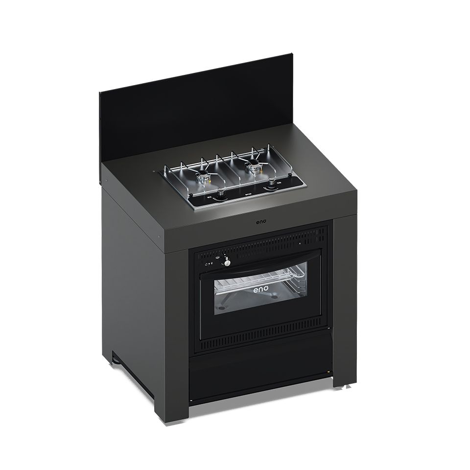Meuble de Cuisson + Four Gris Cargo - ENO