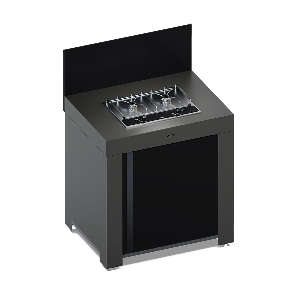 Module Table MASTER Encastrée 80 cm Gris Cargo - ENO en promo