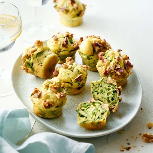 Mini muffins avec Moule 12 mini muffins Flexipan - DEMARLE