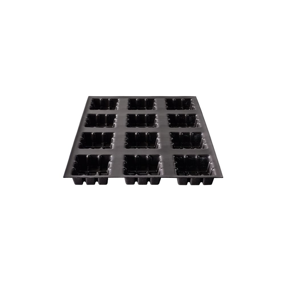 Moule silicone Flexipan 12 empreintes carrées pour tablettes individuelles