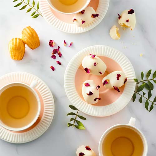 madeleines realisees avec Moule 28 mini madeleines Flexipan - DEMARLE