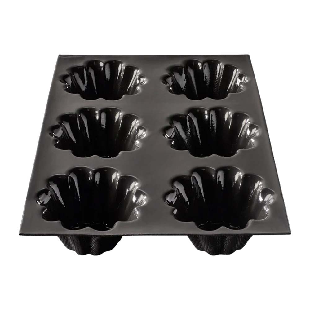 Moule 6 briochettes Flexipan - DEMARLE