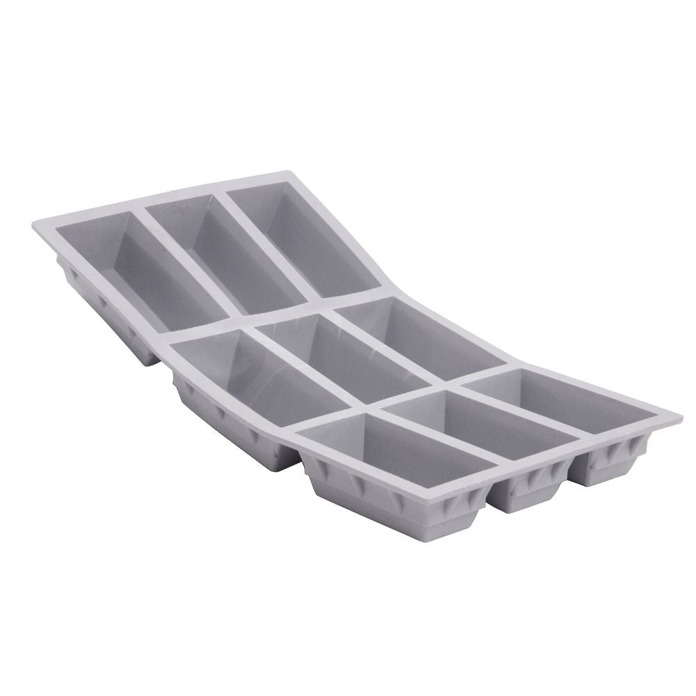 Moule en silicone 6 cakes ELASTOMOULE® De Buyer vue de face