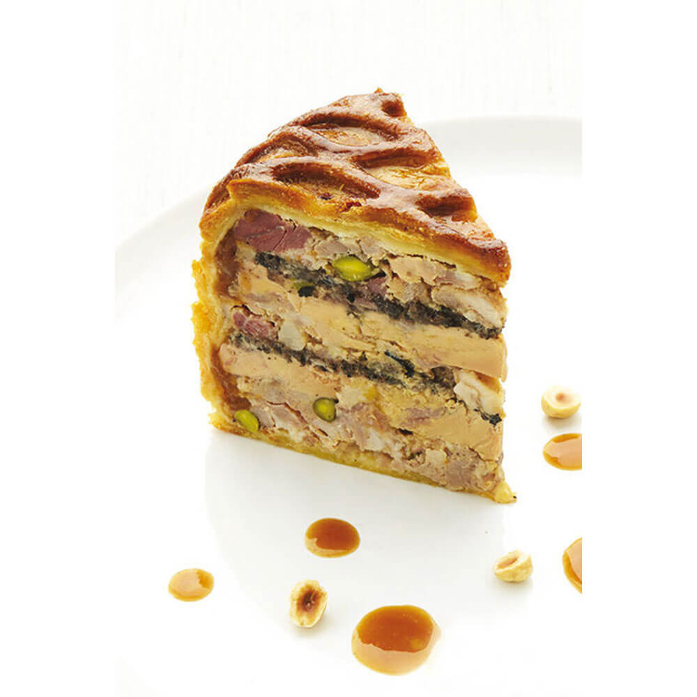 Paté en Croûte Exopan Ovale à Côtes 24 x 14 x 9,5 cm 331295 - Matfer