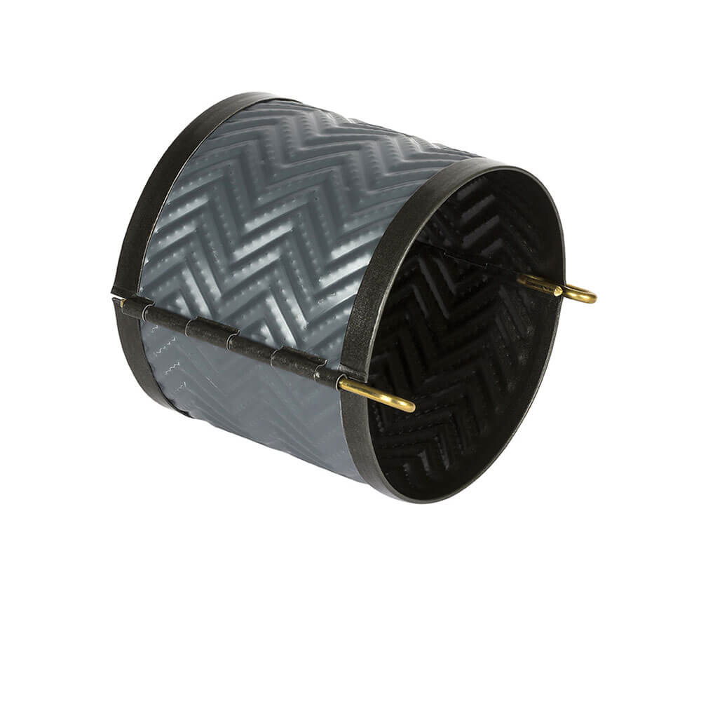 Pâté en Croûte Exopan Rond à Chevrons Diamètre 20 cm Hauteur 9 cm - MATFER