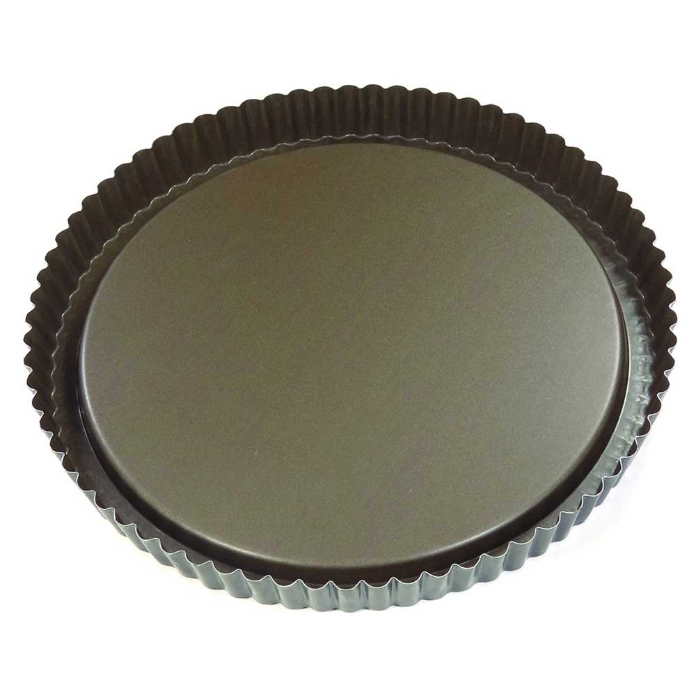 Moule à Tarte renversée cannelé anti-adhérent 28 cm - GOBEL