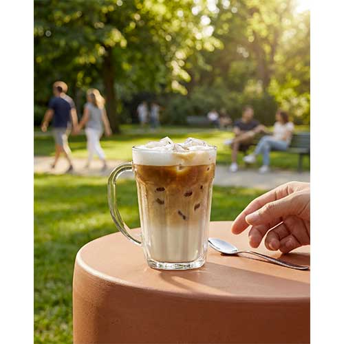 Lot de 4 Mugs Transparent 48 cl PICARDIE - DURALEX pas cher