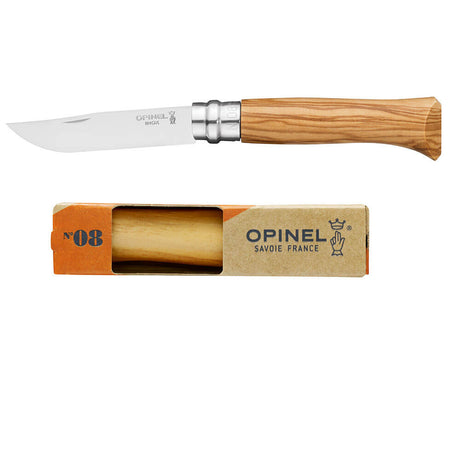 Couteau pliant n°8 Inox Olivier - OPINEL
