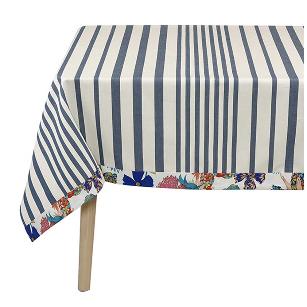 Nappe ADOUR Bleu DO - Fleur - ARTIGA