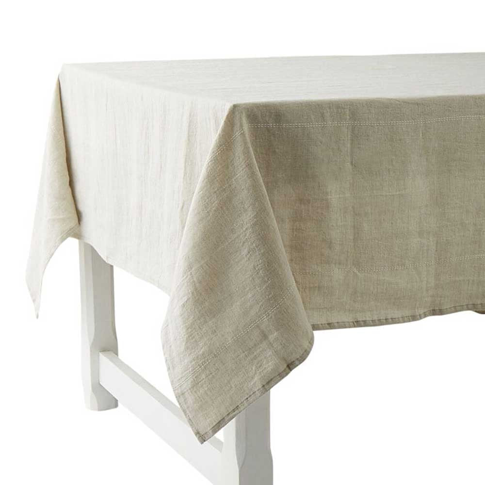 Nappe Rythmo LIN - Charvet Editions Blanc