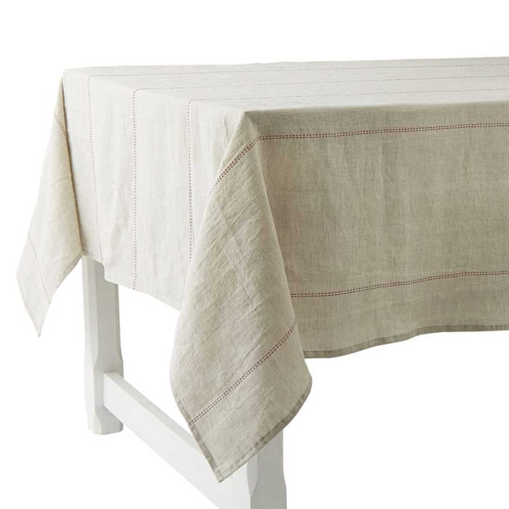 Nappe Rythmo LIN - Charvet Editions rouge