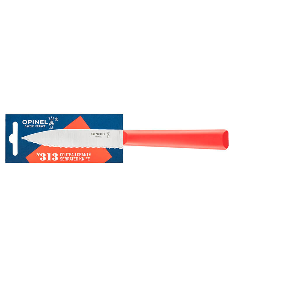 Couteau Cranté Essentiel n°313 rouge dans emballage - OPINEL