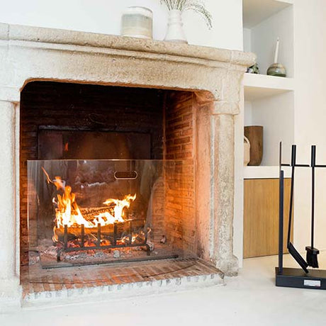 Pare-feu Verre Ongui - LE MARQUIER élégant sobre transparent