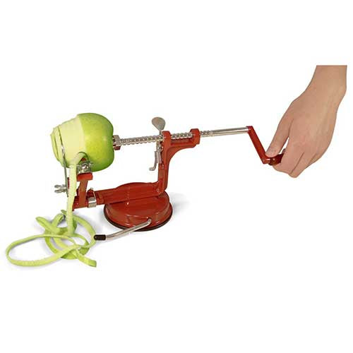 Pèle-Pomme multifonctions avec ventouse - Louis Tellier pas cher