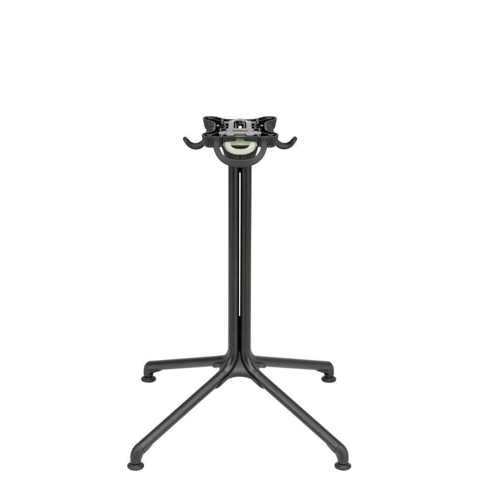 Pied de table central noir rabattable LAFUMA HORIZON, structure acier.