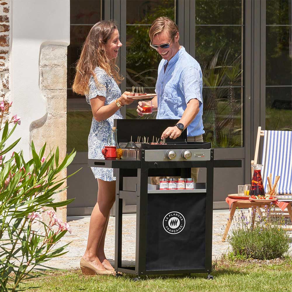 La Plancha Française Gaz 250 Duo - LE MARQUIER en promo