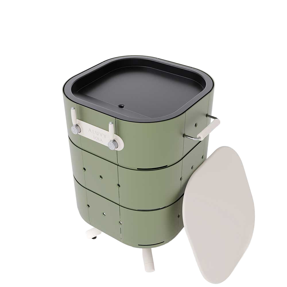 Plancha à gaz LOLA khaki perle - ALUVY