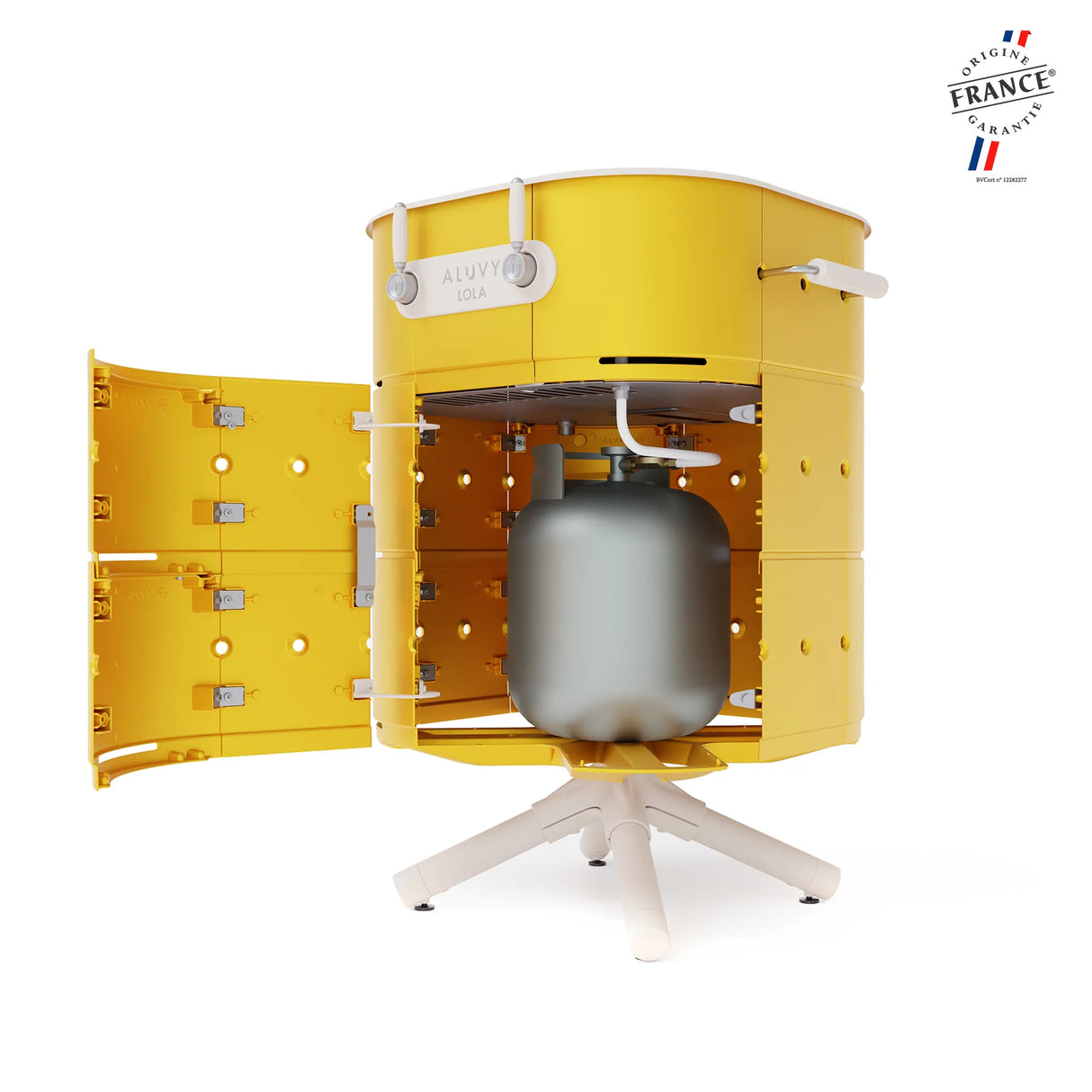 Plancha à gaz LOLA sunflower original - ALUVY