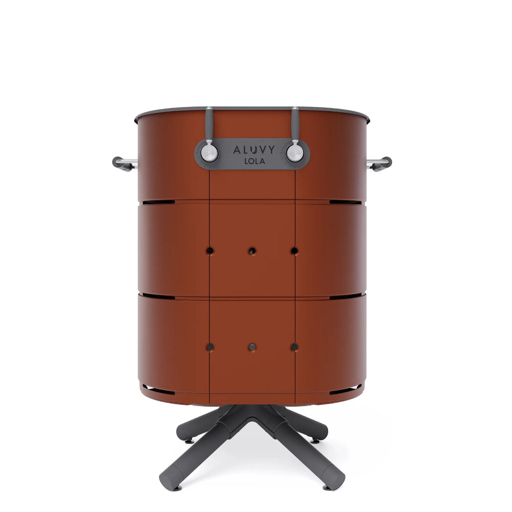 Plancha à gaz LOLA terracotta basalte - ALUVY